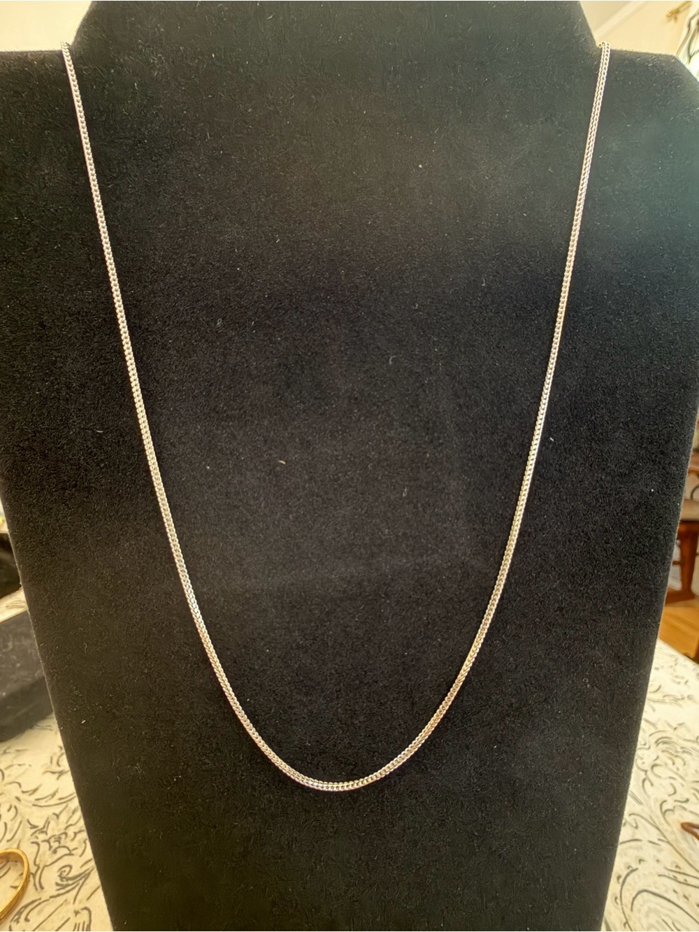 Sterling Silver Matteo Men’s 22’ Box Chain